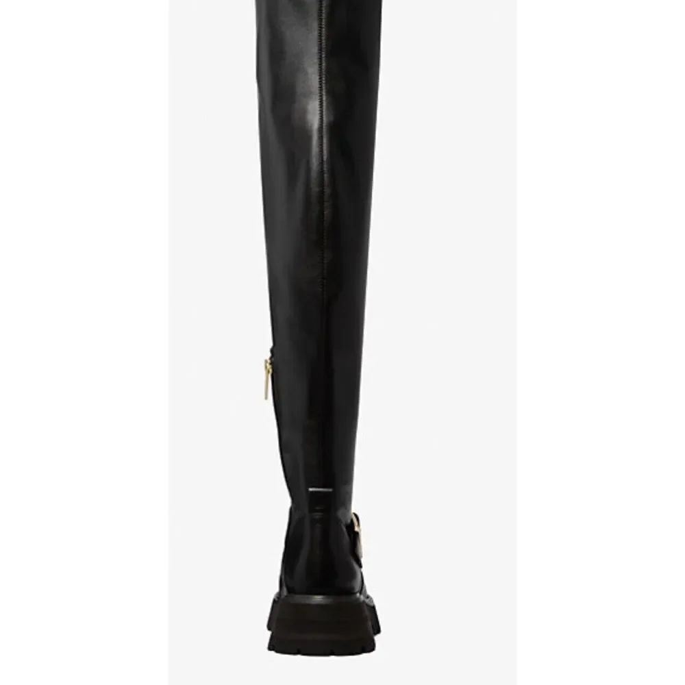 Michael‎ Kors Boots Women's 6 Black Easton Over The Knee OTK 36 NEW